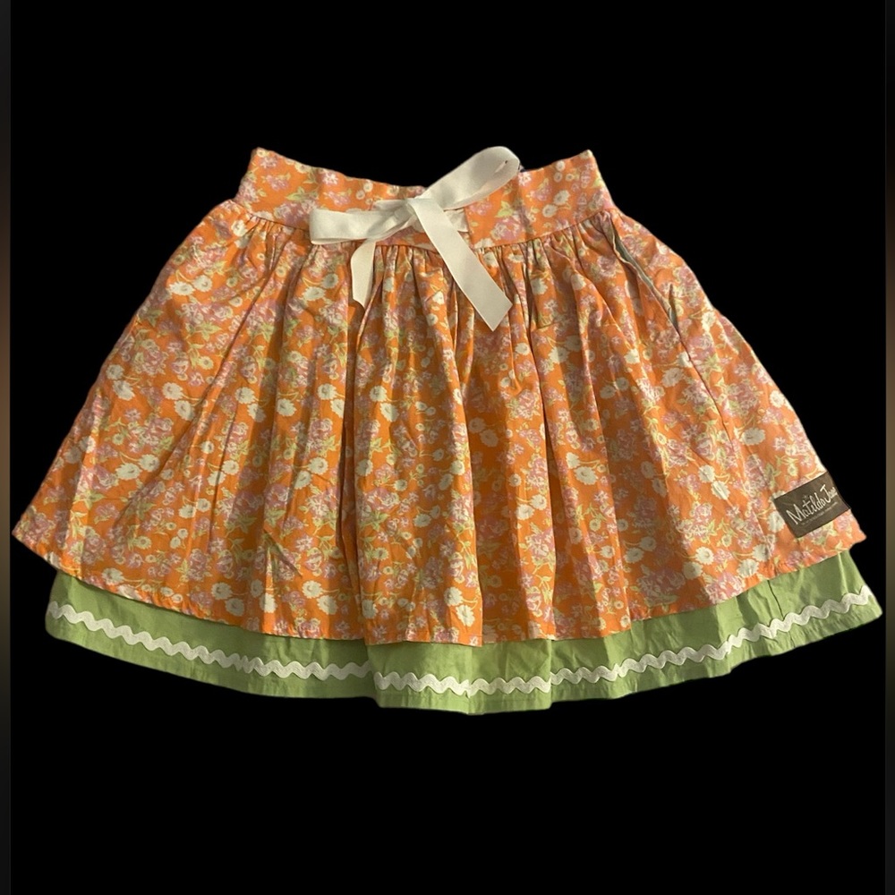 NWT Matilda Jane floral skirt girls size 10